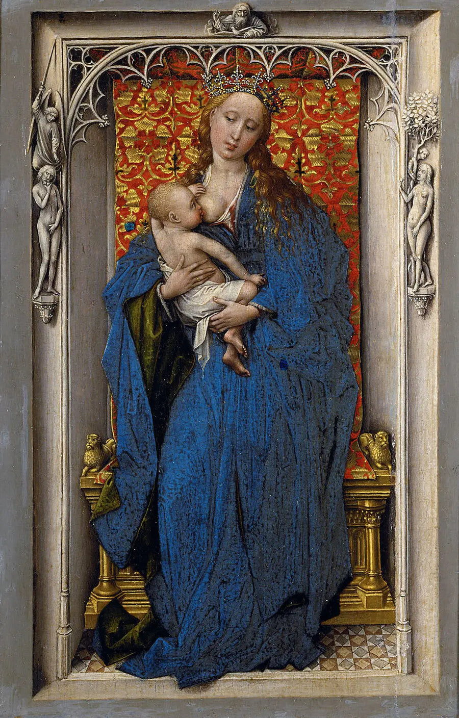 Stehende Madonne - Rogier van der Weyden