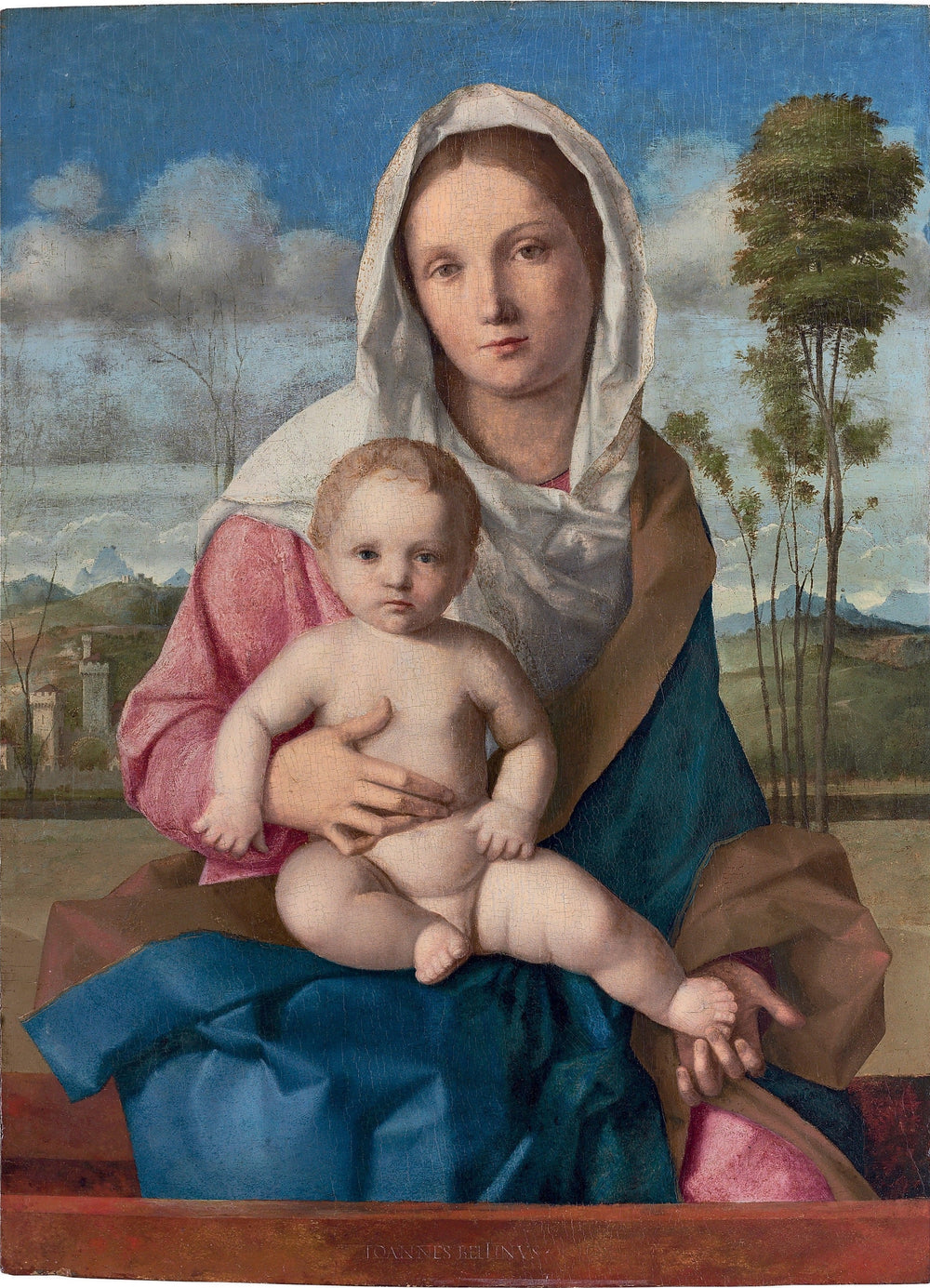 Madone Dudley - Giovanni Bellini image 1 reproduction de peinture à l’huile