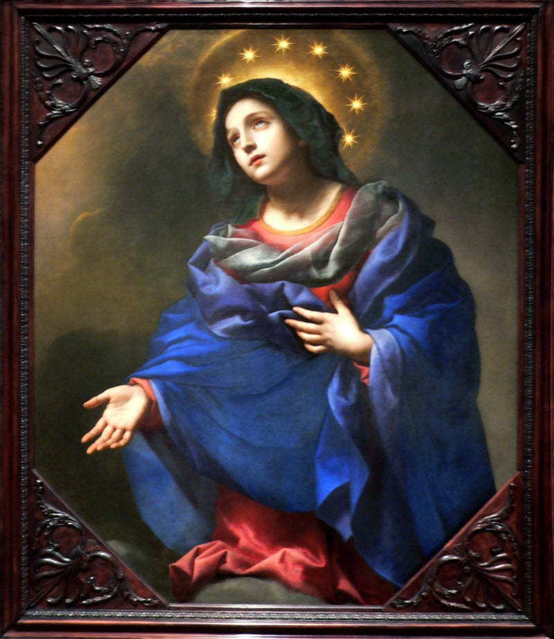 Madone in Herrlichkeit - Carlo Dolci