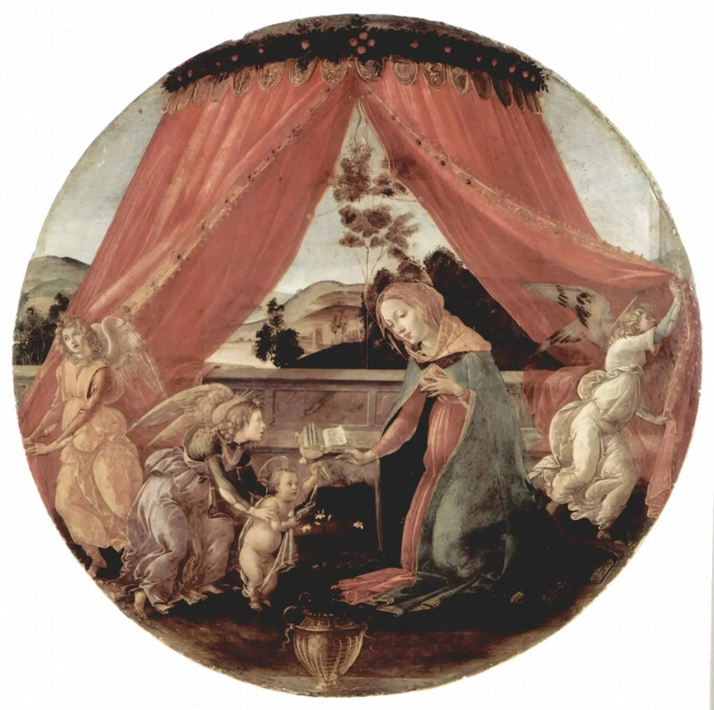 Die Madonna des Pavillons - Sandro Botticelli