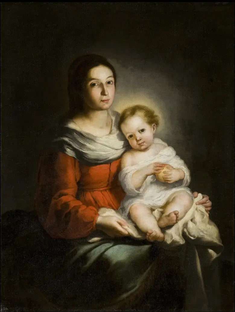 Madonna mit Kind - Bartolomé Esteban Murillo