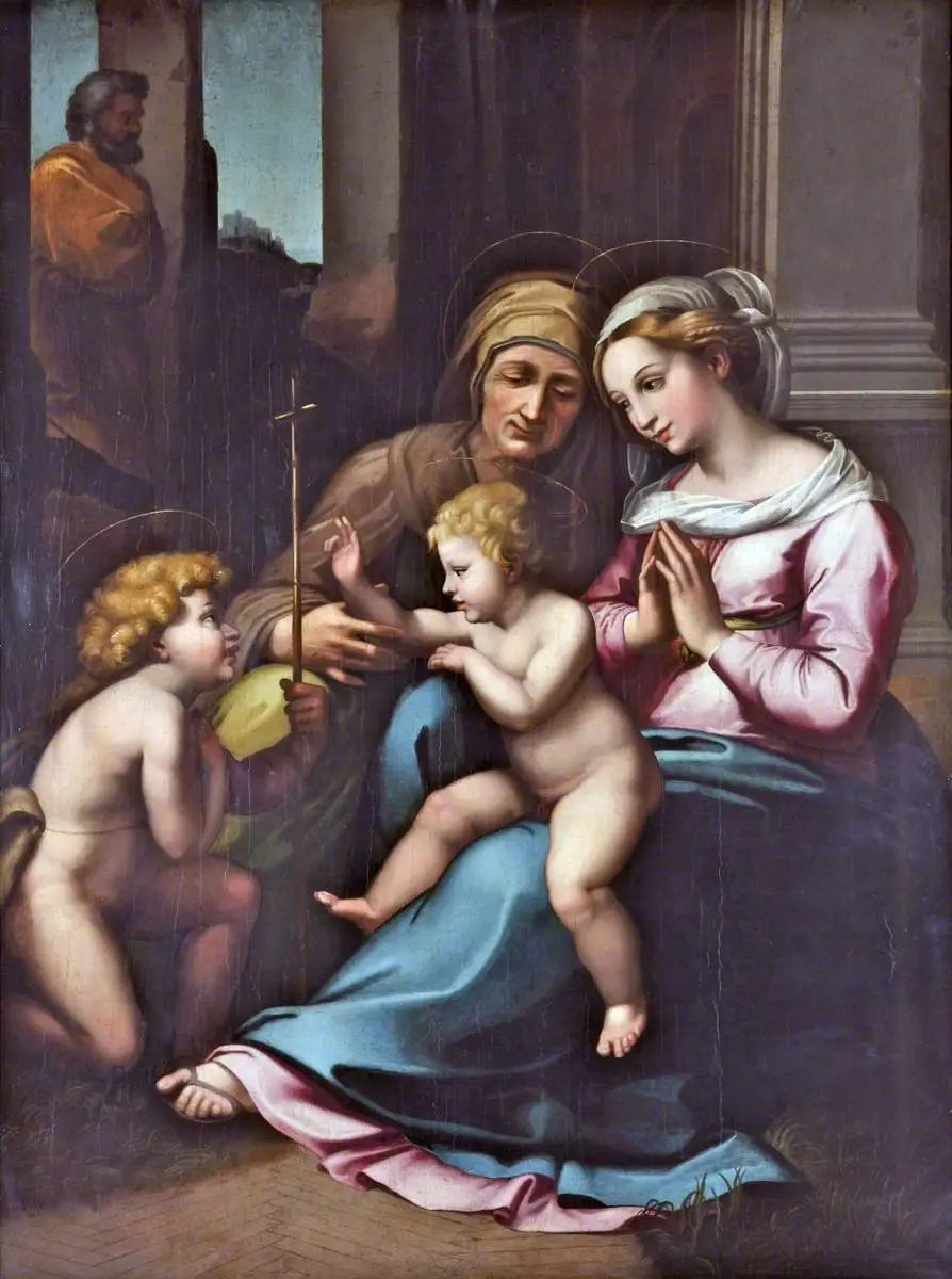 Madonna del Divino Amore - Raphaël Sanzio image 1 reproduction d’œuvre d’art à l’huile