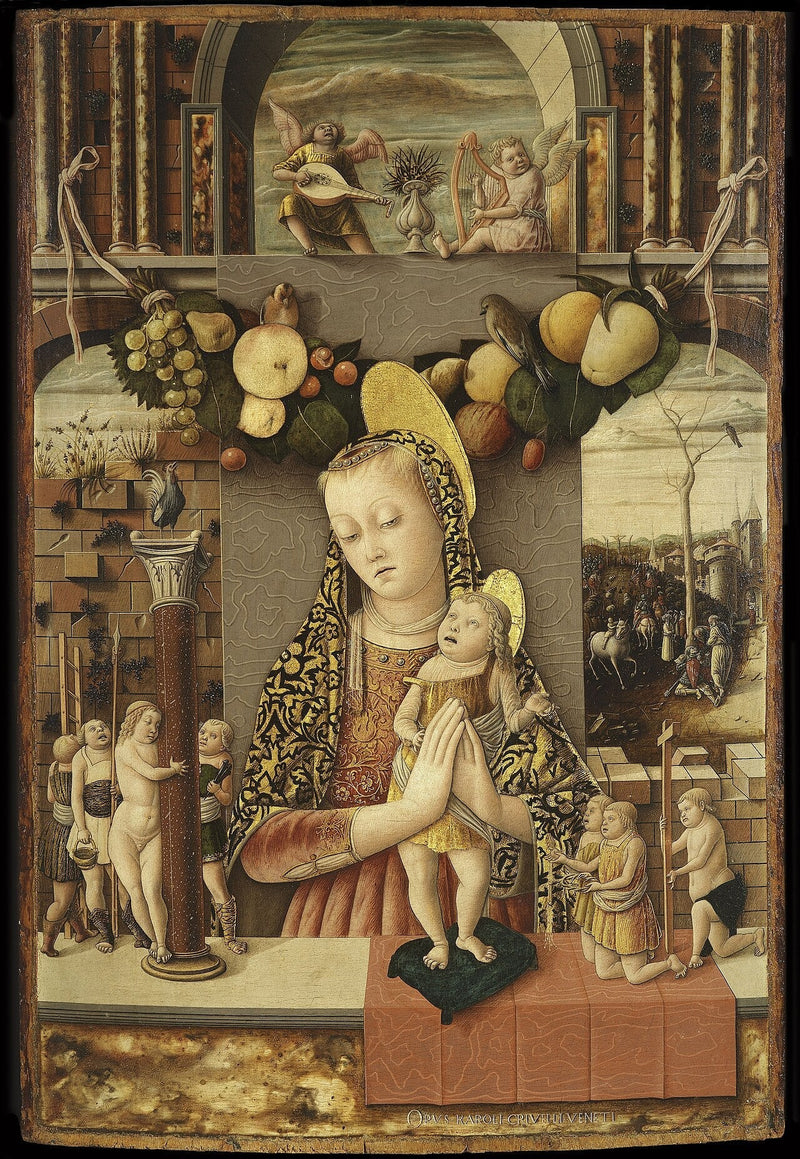 Madonna der Leidenschaft - Carlo Crivelli