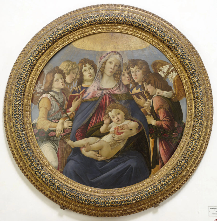 Die Jungfrau mit dem Granatapfel - Sandro Botticelli