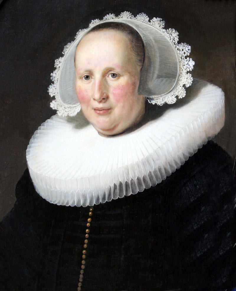 Porträt von Maertgen van Bilderbeecq, Ehefrau von Willem Burggraeff - Rembrandt