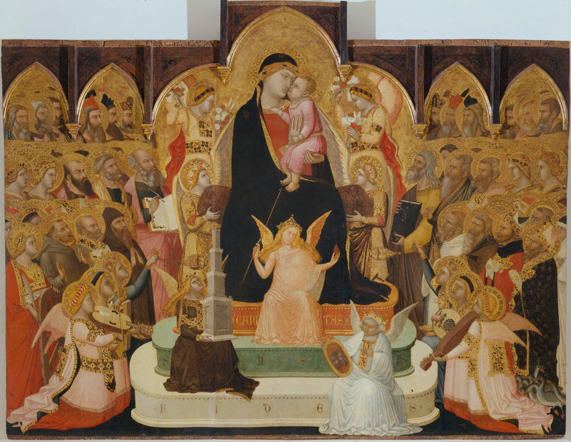 Maestà von Massa Marittima - Ambrogio Lorenzetti
