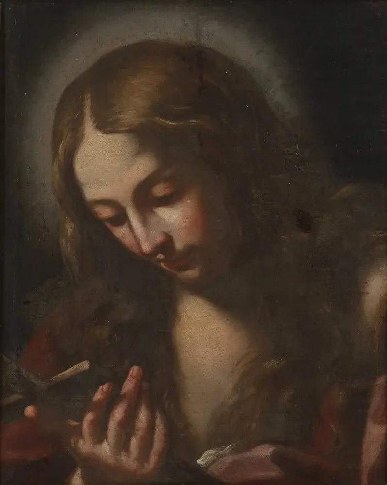 Magdalena mit Kors - Guido Reni