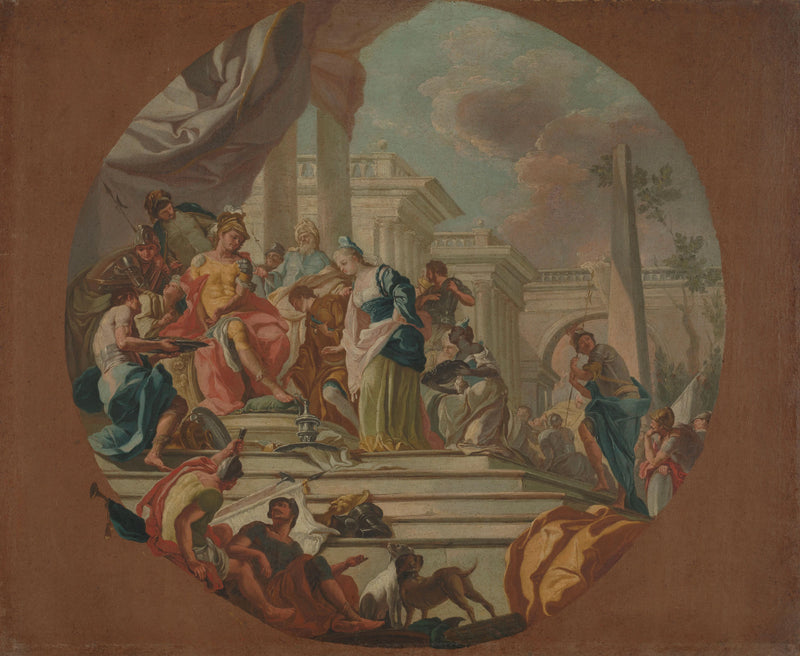 La magnanimité de Scipion - Giacinto Diano