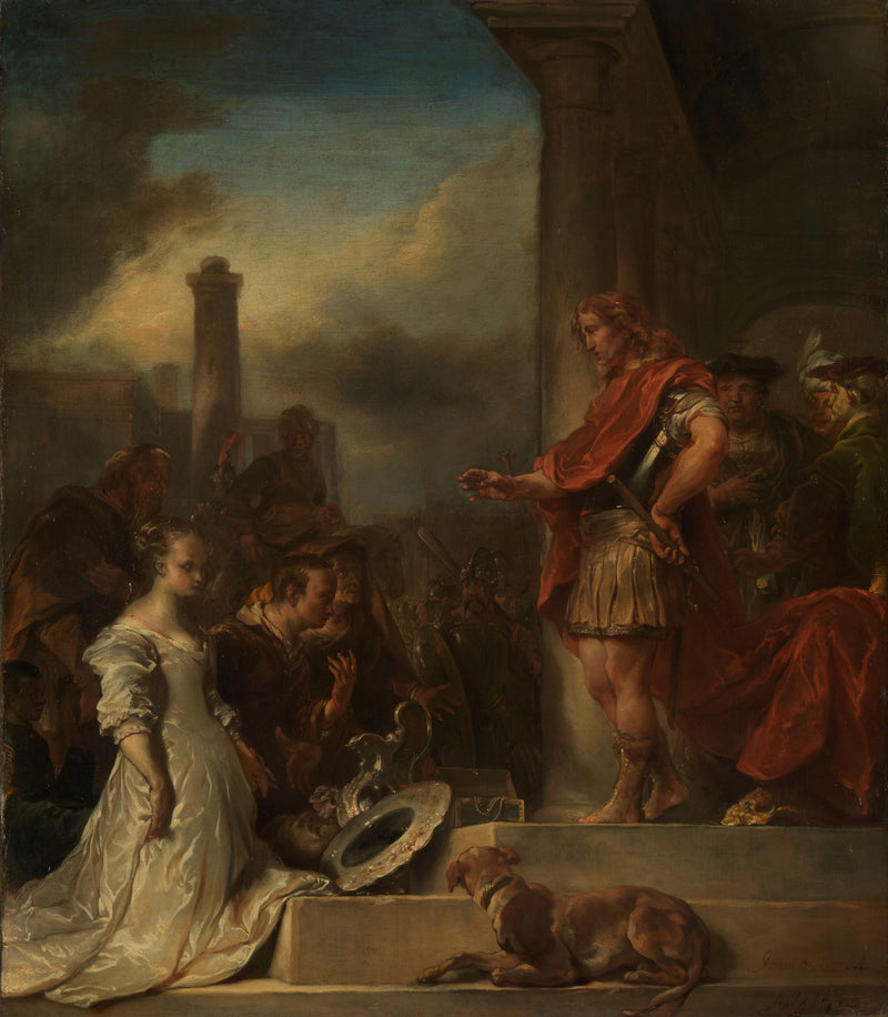 La magnanimité de Scipion - Jan van Noordt
