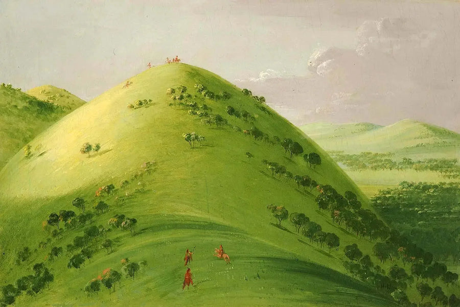 Wunderschöne Wiesen, Haut-Mississippi - George Catlin