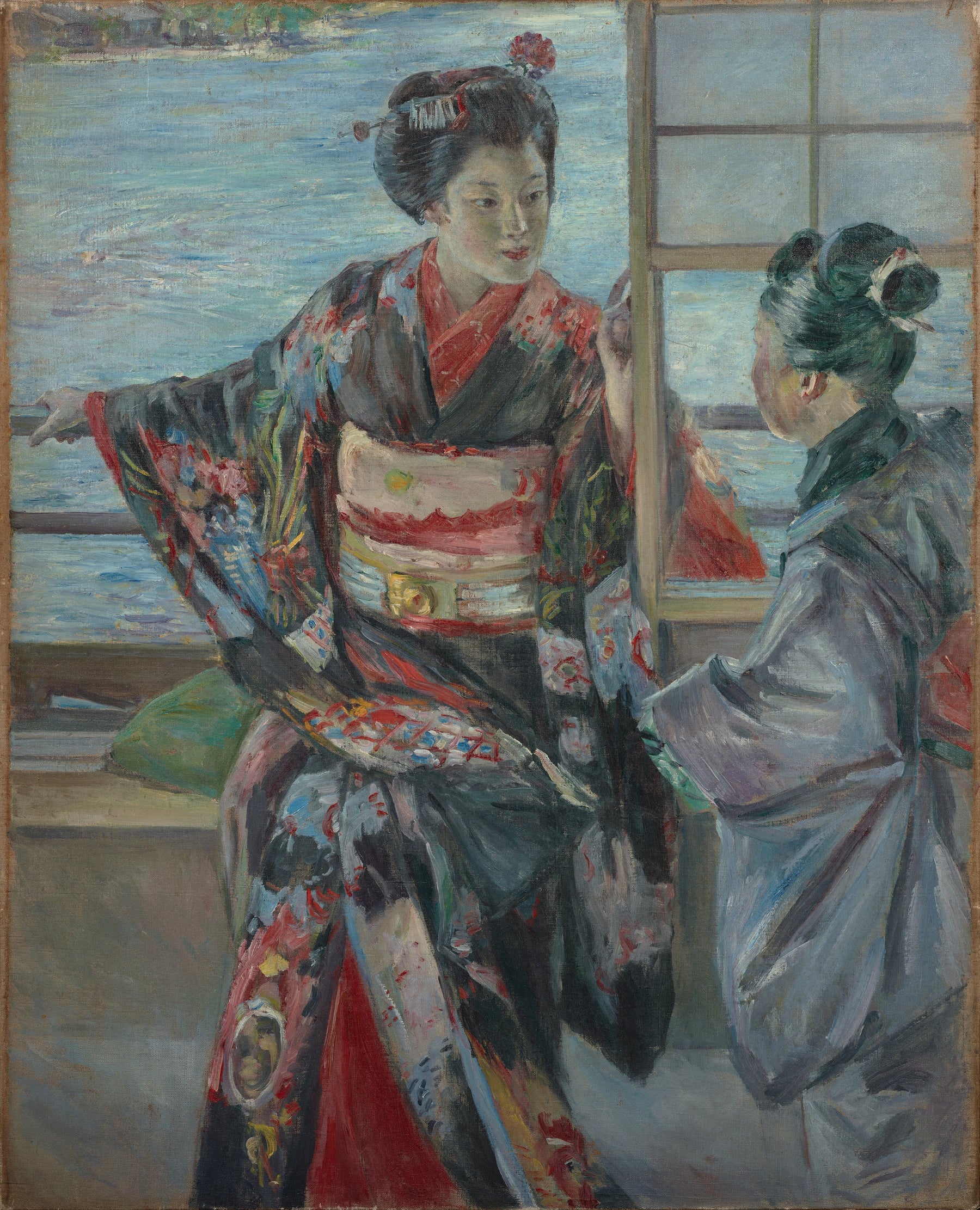 Maiko, Kuroda Seiki, 1893