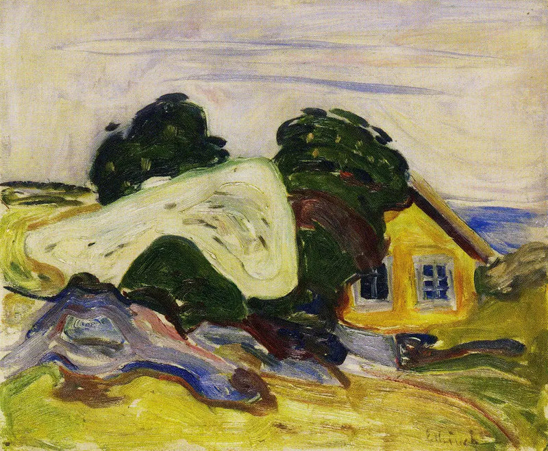 Haus in Åsgårdstrand - Edvard Munch