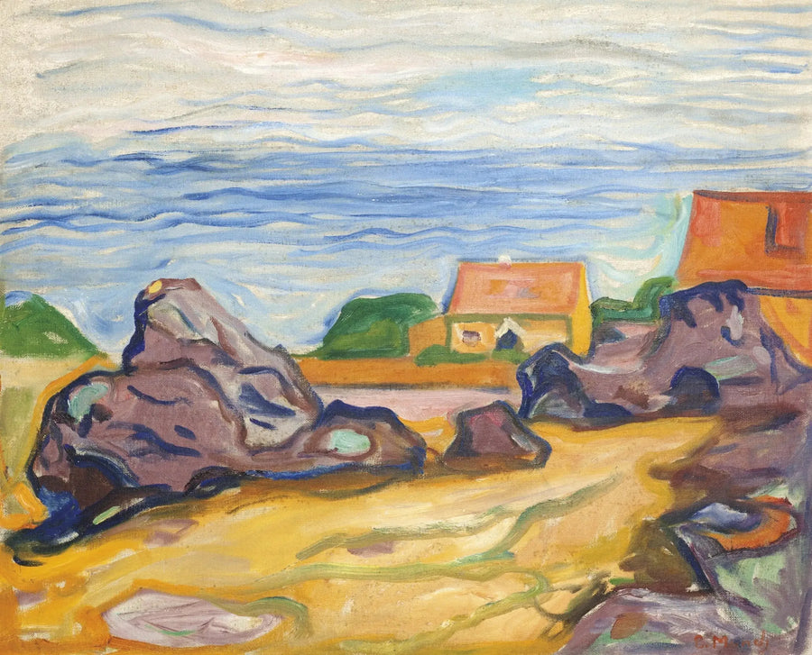 Haus in Borre - Edvard Munch