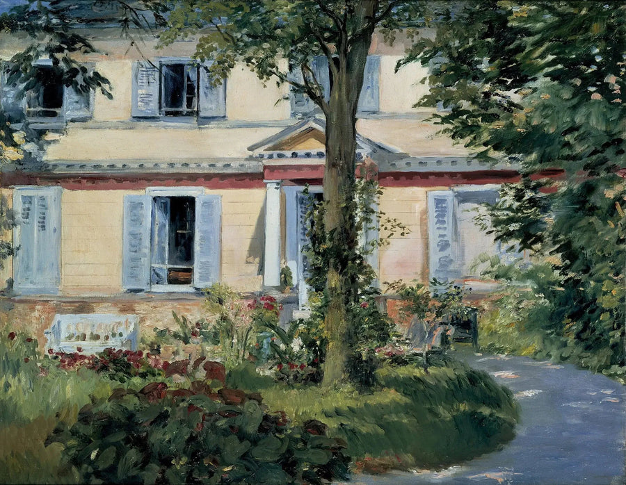 Haus in Rueil - Édouard Manet