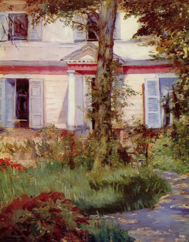 Haus in Rueil - Édouard Manet