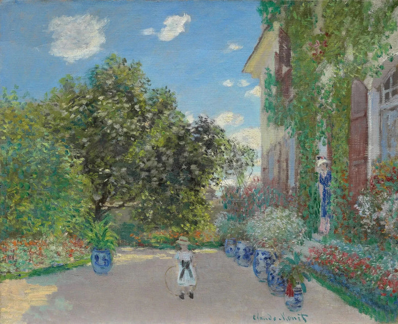 Das Künstlerhaus in Argenteuil W284 - Claude Monet