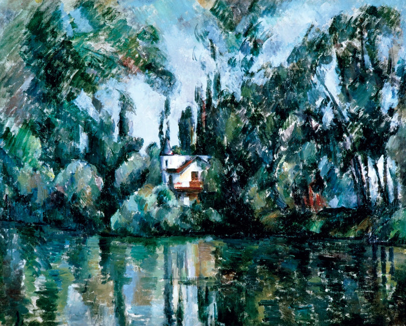 Haus am Ufer der Marne - Paul Cézanne