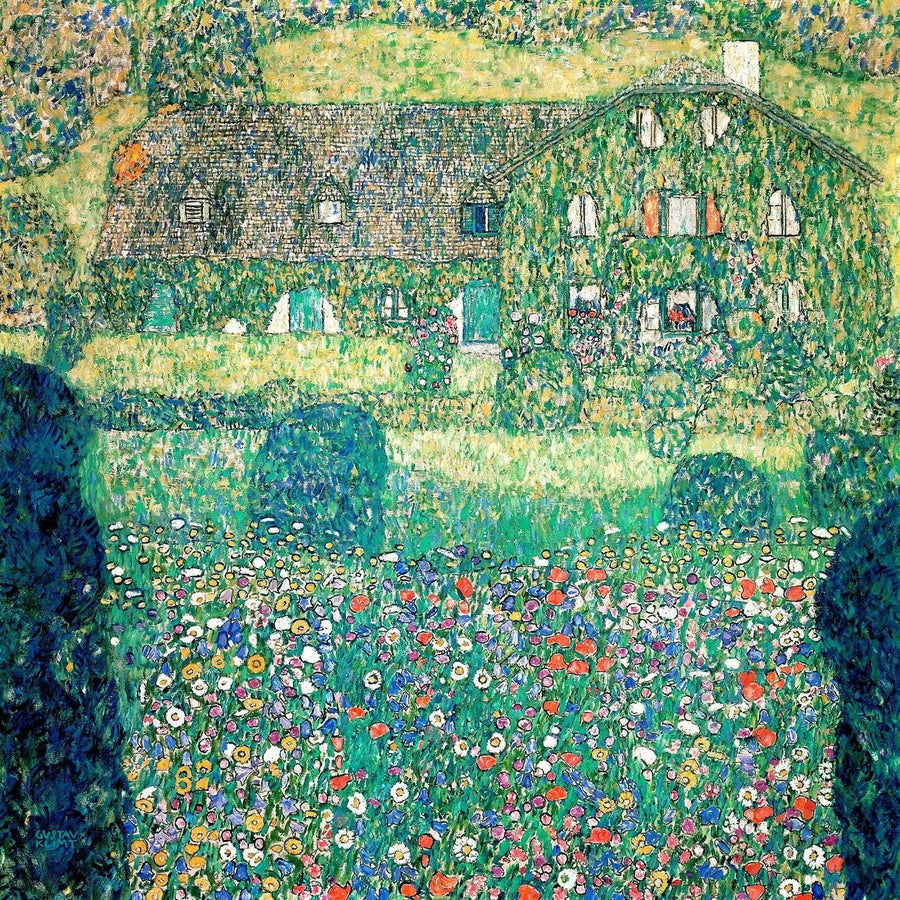Landhaus am Attersee - Gustav Klimt
