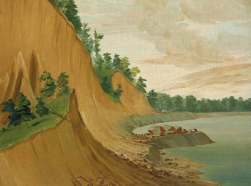 Handelshaus von Cabane, 930 Meilen über Saint-Louis - George Catlin