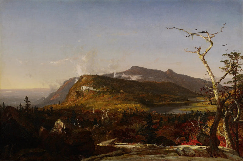 Haus in den Bergen Catskill - Jasper Francis Cropsey