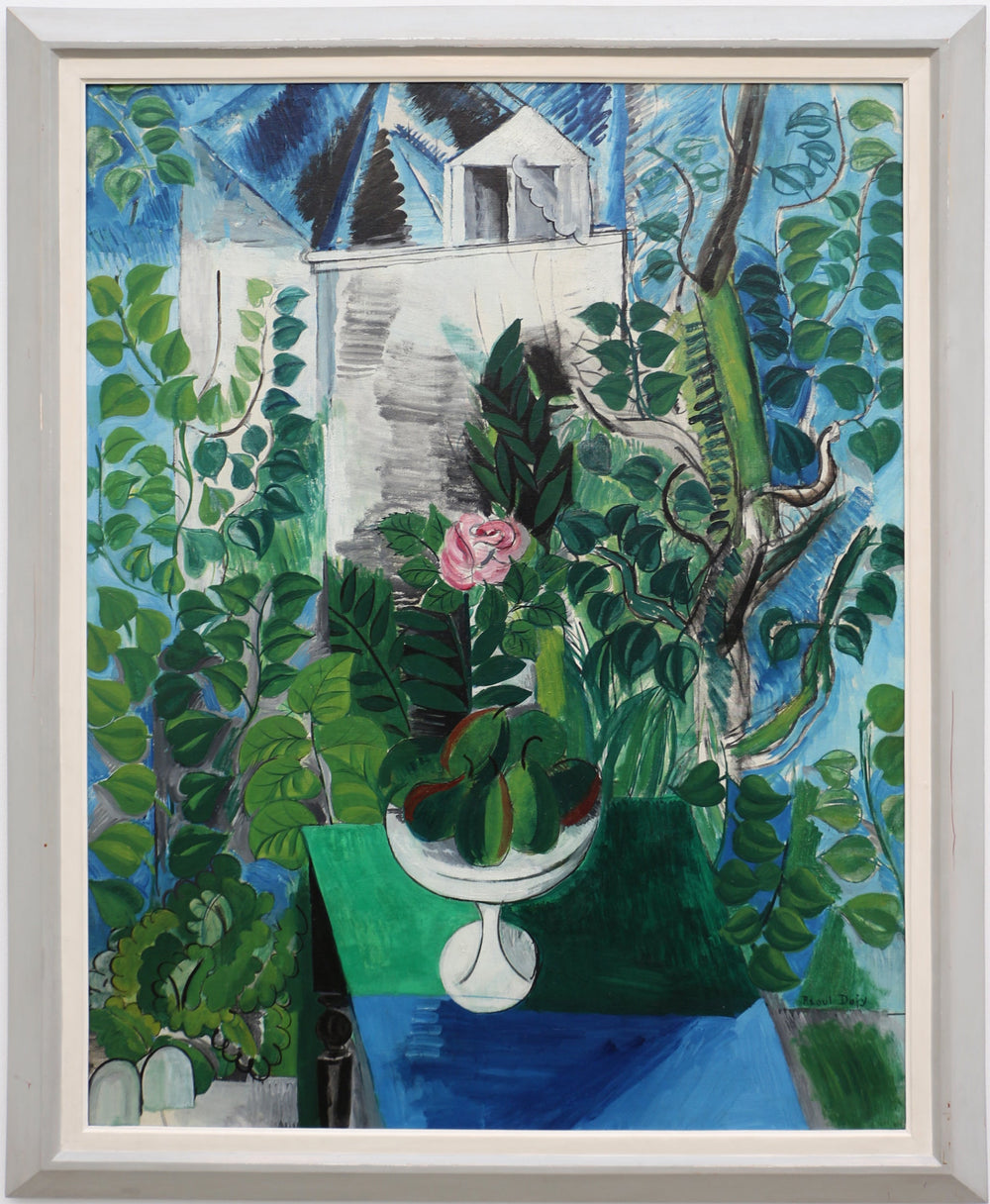 Maison et jardin - Raoul Dufy image 1 copie peinte à la main à l’huile