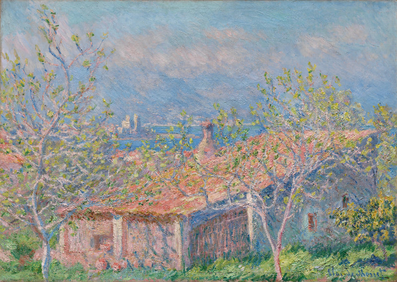 Gärtnerhaus in Antibes W1165 - Claude Monet