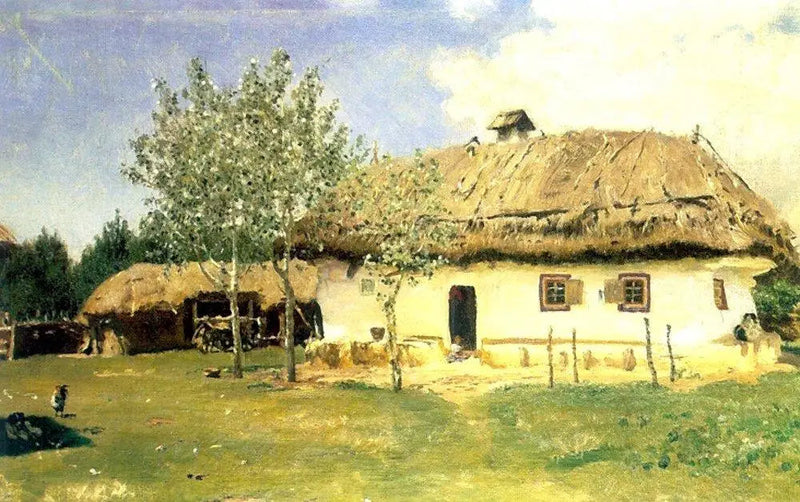Ukrainisches Bauernhaus - Ilya Repin