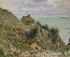 Fischerhaus, bewölktes Wetter W734 - Claude Monet