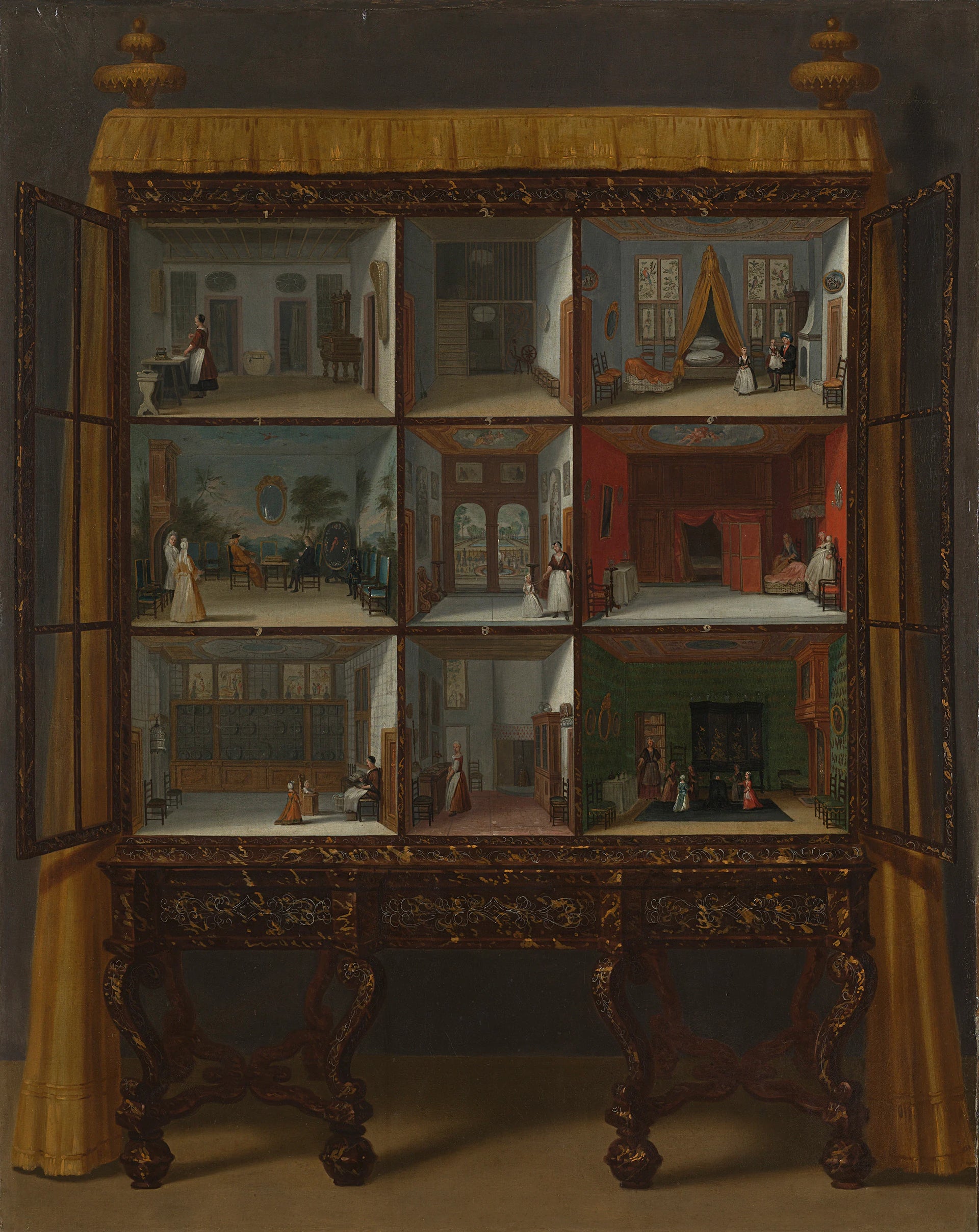 Maison de poupée par Petronella Oortman - Jacob Appel I