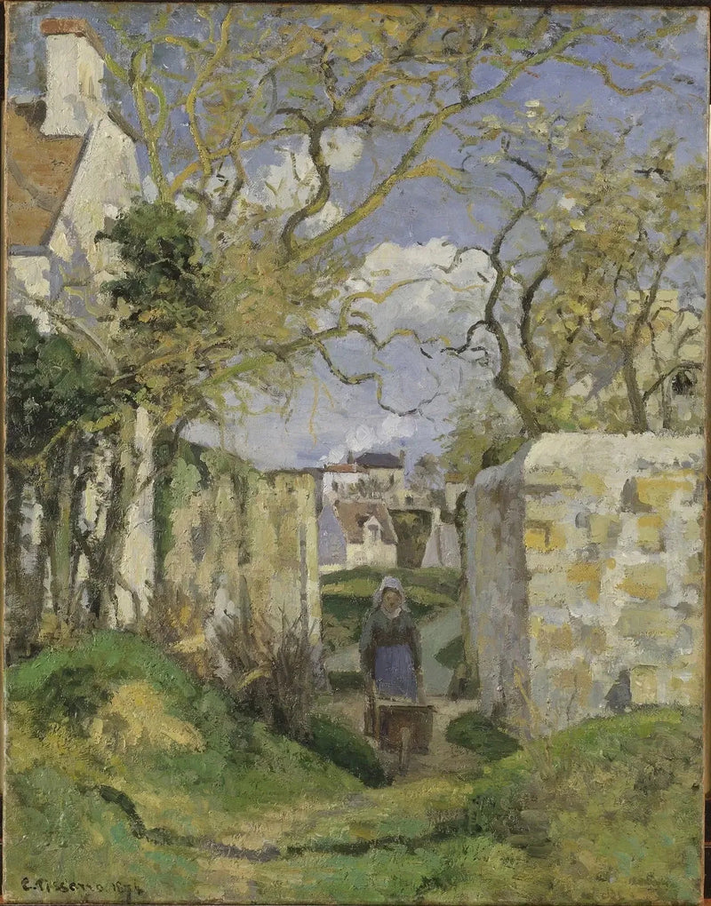 Haus Rondest, Pontoise - Camille Pissarro