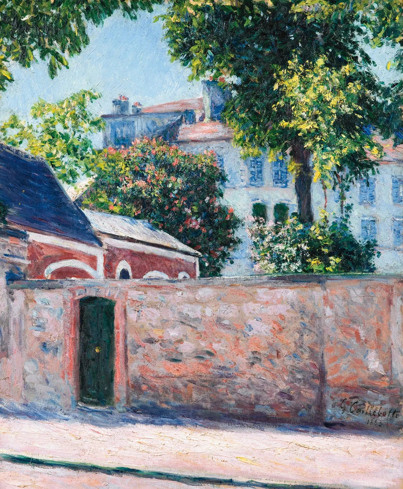 Häuser in Argenteuil - Gustave Caillebotte