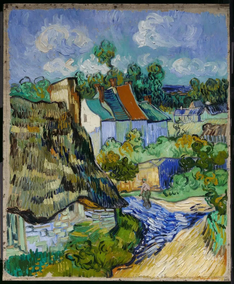 Häuser in Auvers - Vincent van Gogh