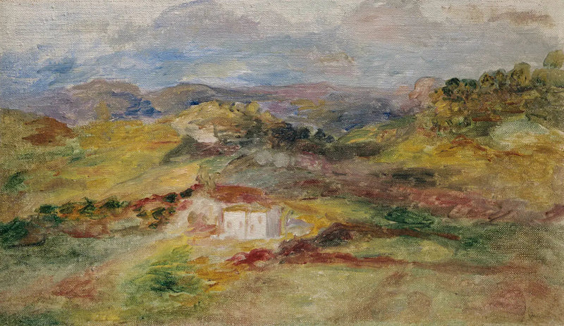 Häuser in Cagnes - Pierre-Auguste Renoir