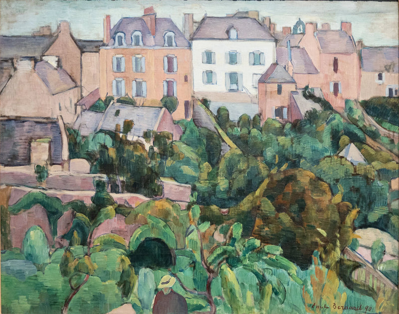 Häuser in Pont-Aven - Émile Bernard