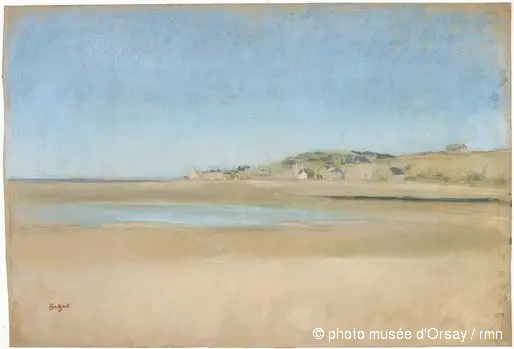 Häuser am Meer - Edgar Degas
