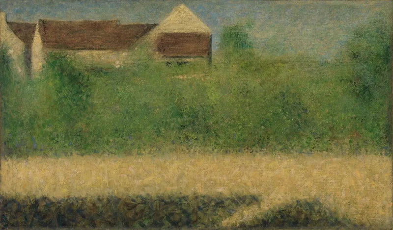 Häuser und Garten - Georges Seurat