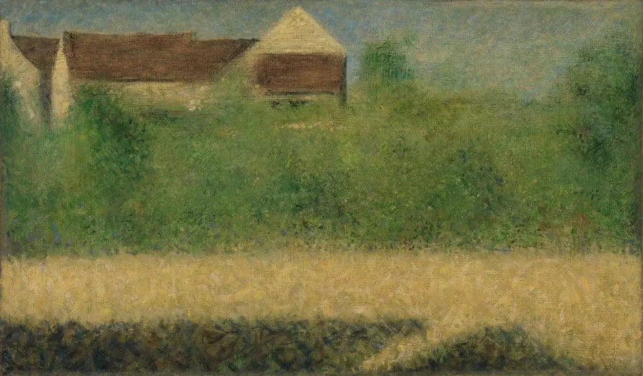 Häuser und Garten - Georges Seurat