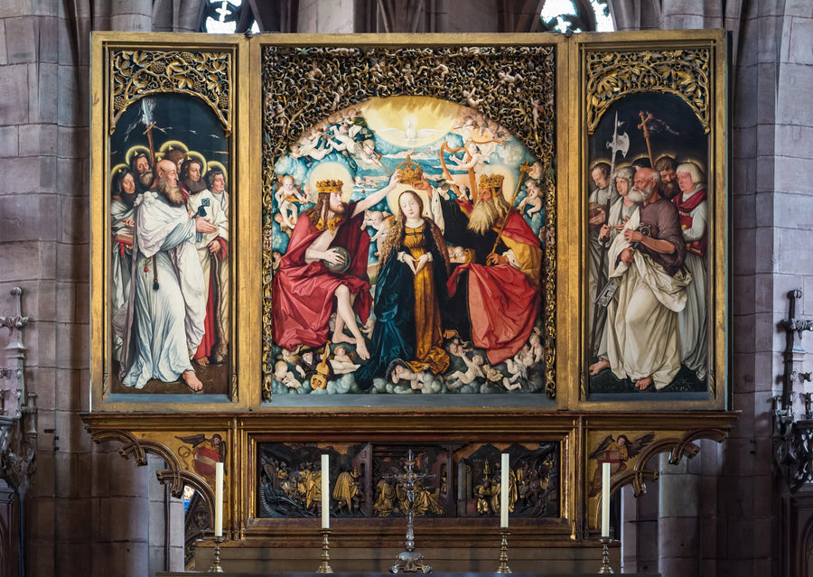 Meisteraltar der Kathedrale Notre-Dame in Freiburg - Hans Baldung Grien