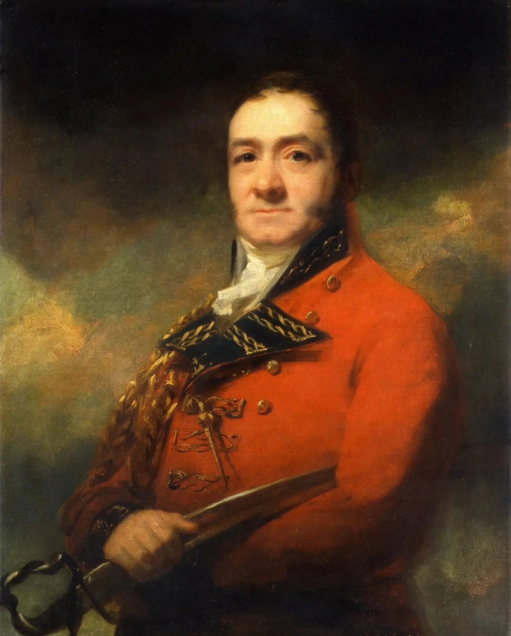Major-général Charles Reynolds - Henry Raeburn image 1 reproduction de peinture à l’huile