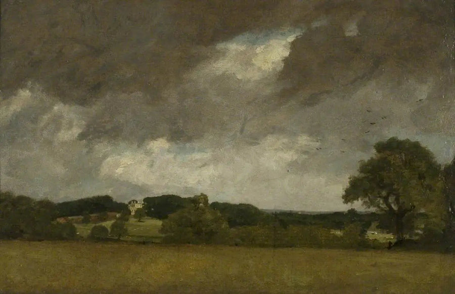 Malvern Hall aus Südwesten gesehen - John Constable