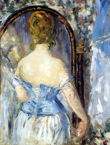 Avant le miroir - Édouard Manet