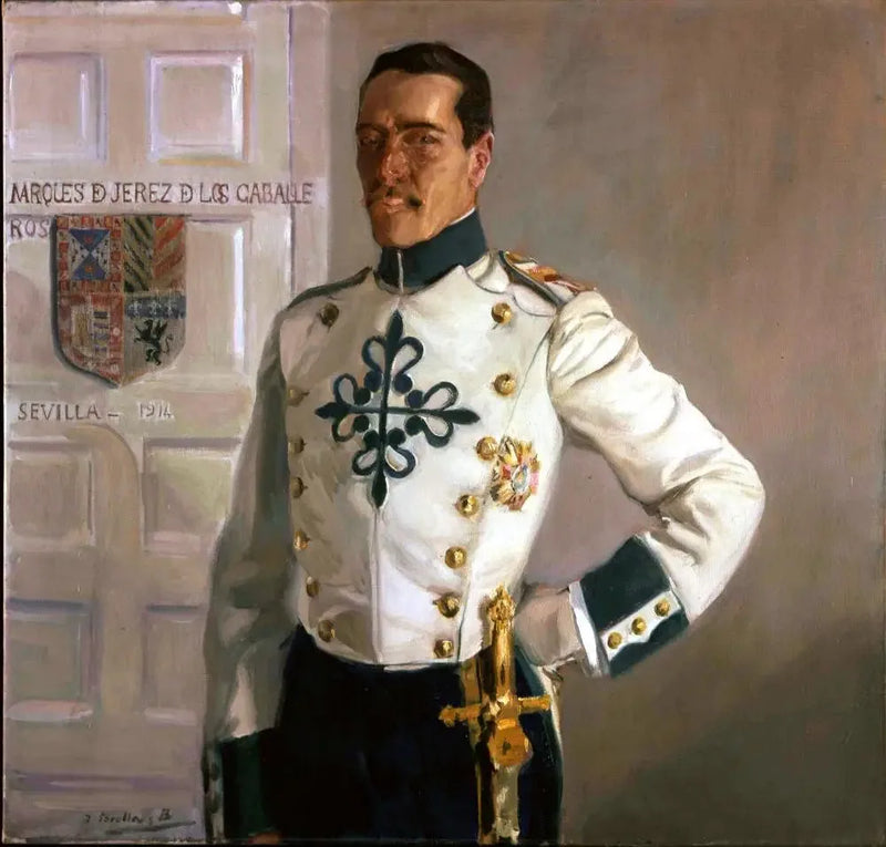 Manuel Pérez de Guzmán et Boza Liaño Aubarede, Marquis von Jerez de los Caballeros - Joaquín Sorolla