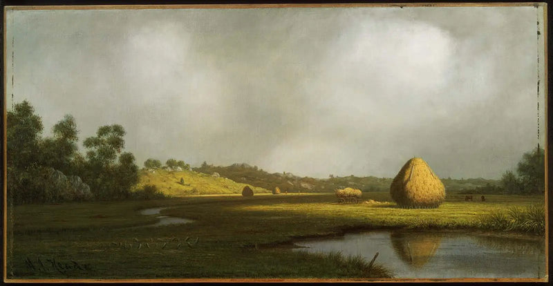 Marais salants, Newburyport, Massachusetts - Martin Johnson Heade
