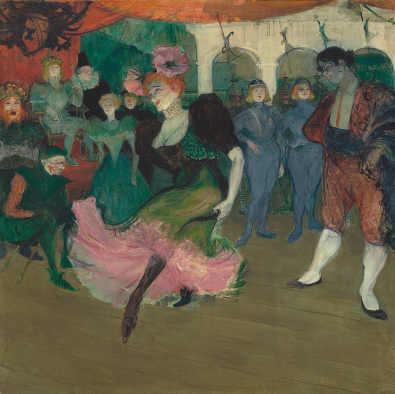 Marcelle Lender, die Boléro tanzt in Chilpéric - Henri de Toulouse-Lautrec