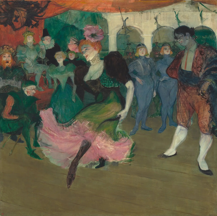 Marcelle Lender, die Boléro tanzt in Chilpéric - Henri de Toulouse-Lautrec