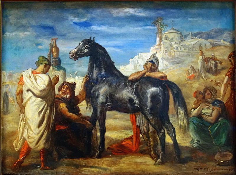 Arabischer Händler mit einer Stute - Théodore Chassériau
