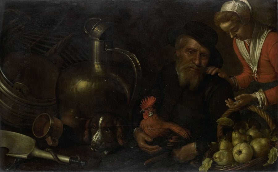 Le marchand de volailles - Cornelis Jacobsz Delff