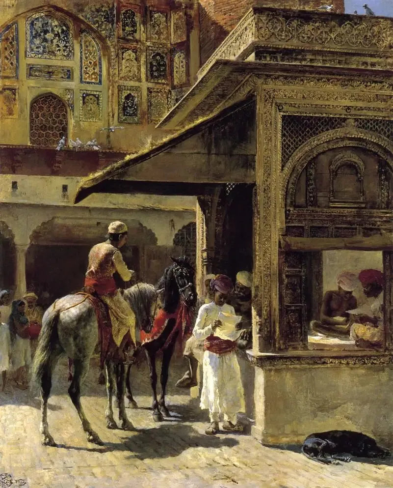 Hindu-Händler - Edwin Lord Weeks