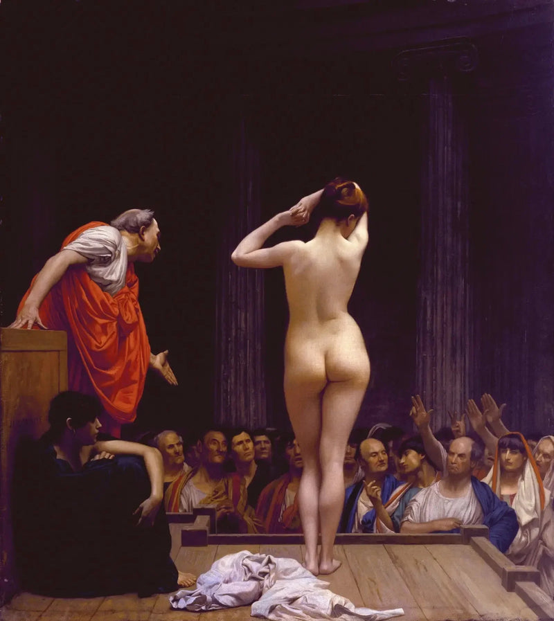 Römischer Sklavenmarkt - Jean-Léon Gérôme