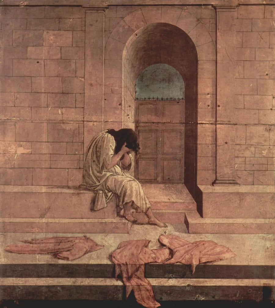 Mardochäus in Tränen - Sandro Botticelli